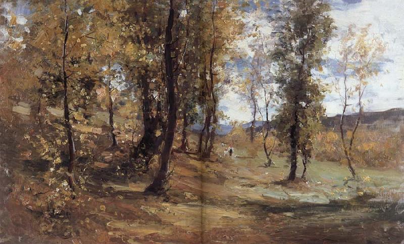 Nicolae Grigorescu Glade in a Forest France oil painting art